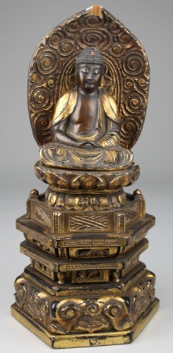 Plastiek voorstellende Boeddha